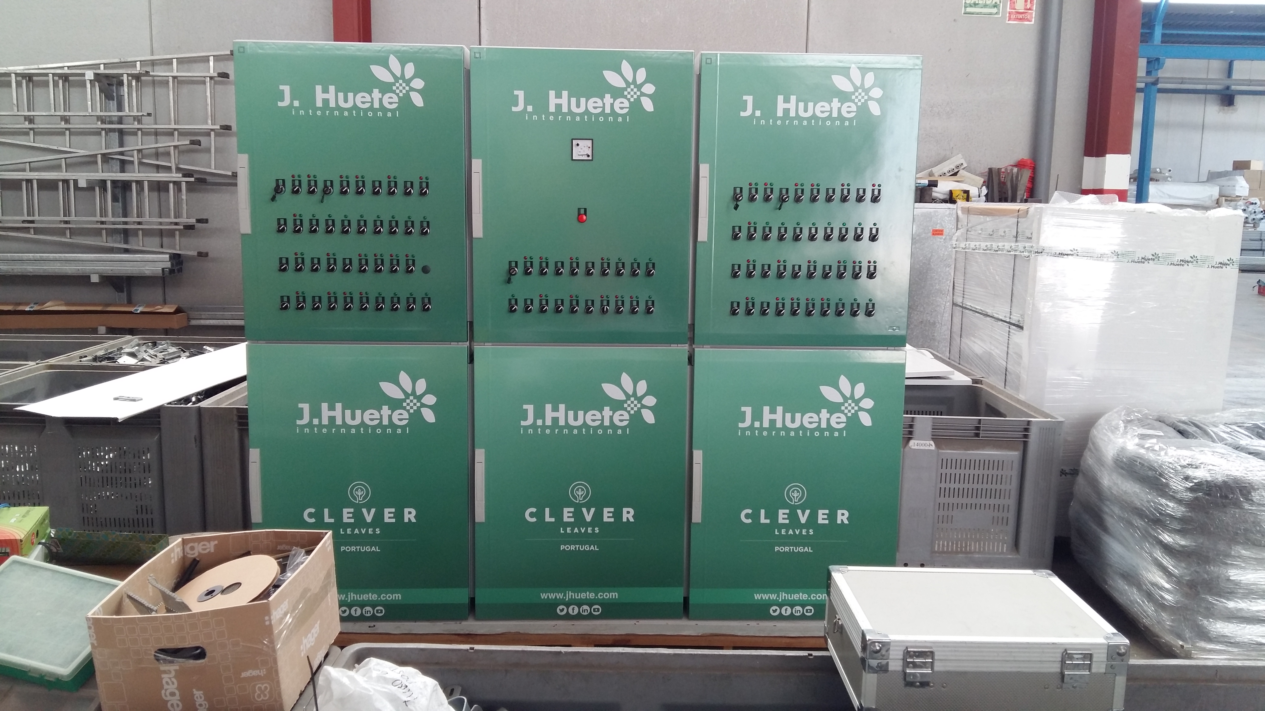 Instalación farmacéutica con control de clima