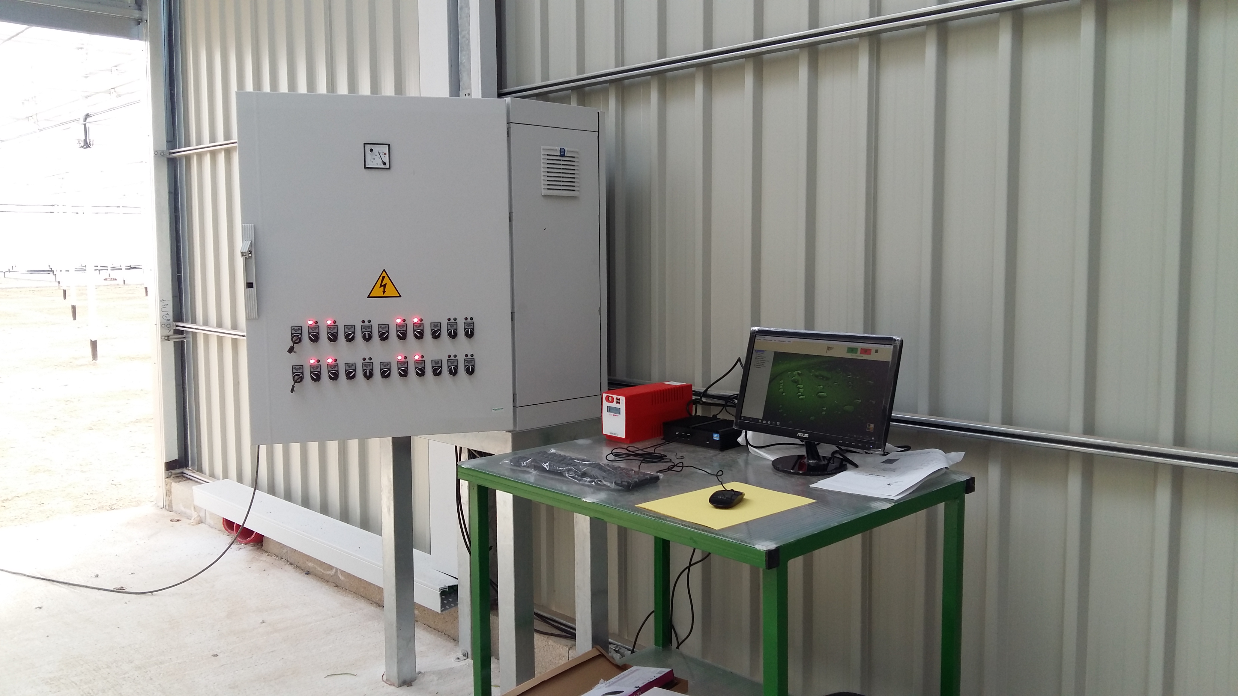 Sistema SCADA para control de clima